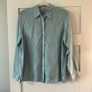 Linen Button Blouse